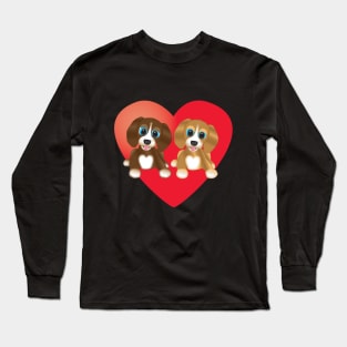 Two Dogs Long Sleeve T-Shirt